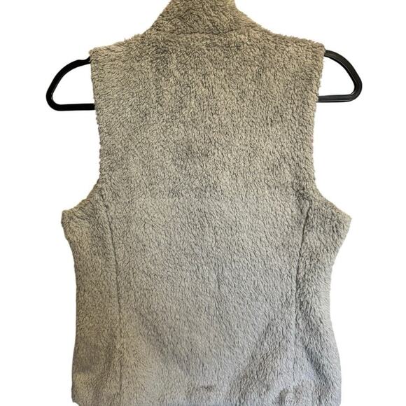 Patagonia Los Gatos Fuzzy Vest Sleeveless Outdoor Sherpa Drifter Gray Size Small - Picture 6 of 10
